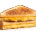 a realistic 3d illustration of a perfectly grilled cheese sandwich with a golden crust and gooey melted cheese, isolated against a white background